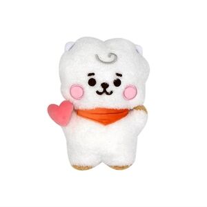 Official Line Friends Square BT21 RJ Heart Tatton Standing Doll Plush